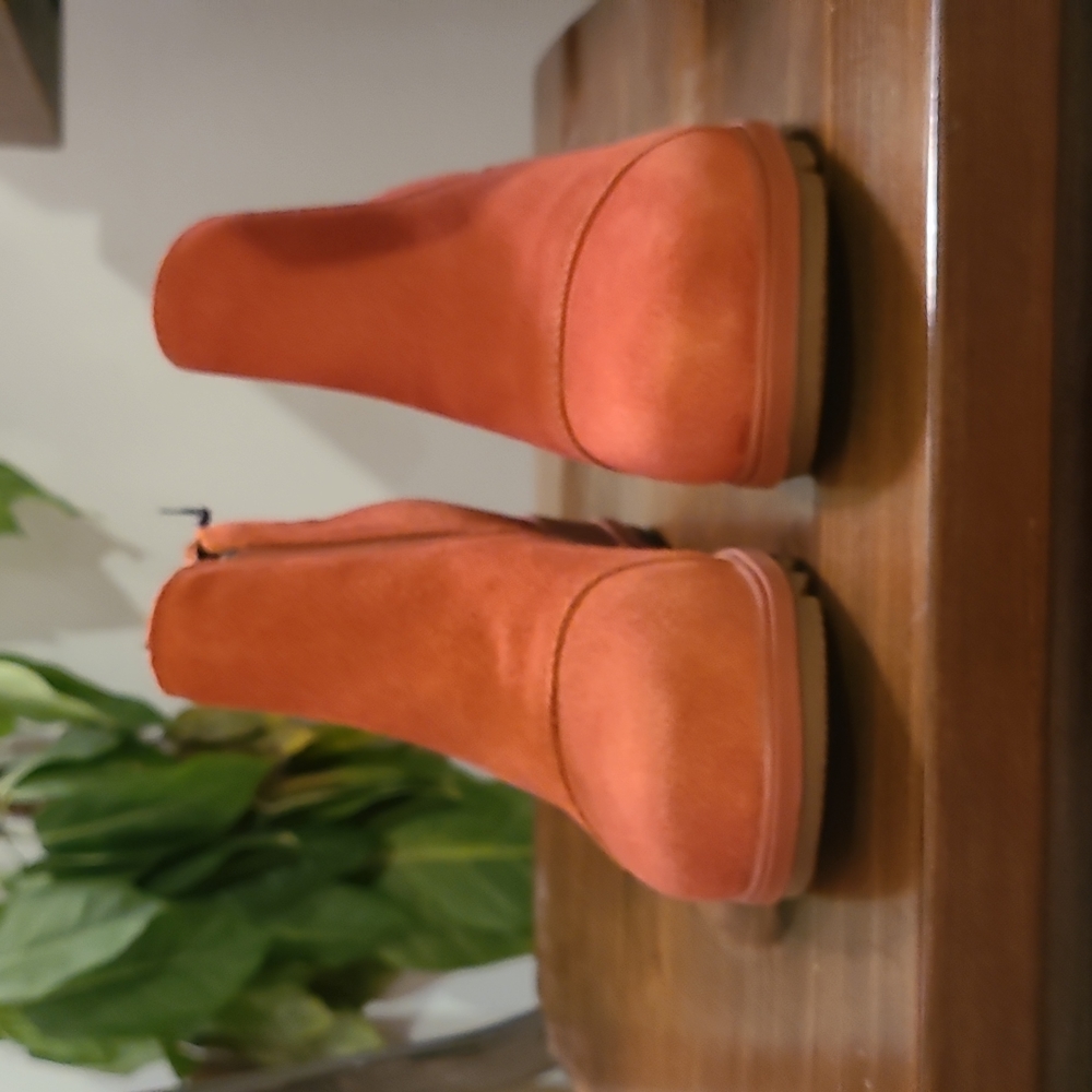 Sorel Evie Waterproof Suede Booties